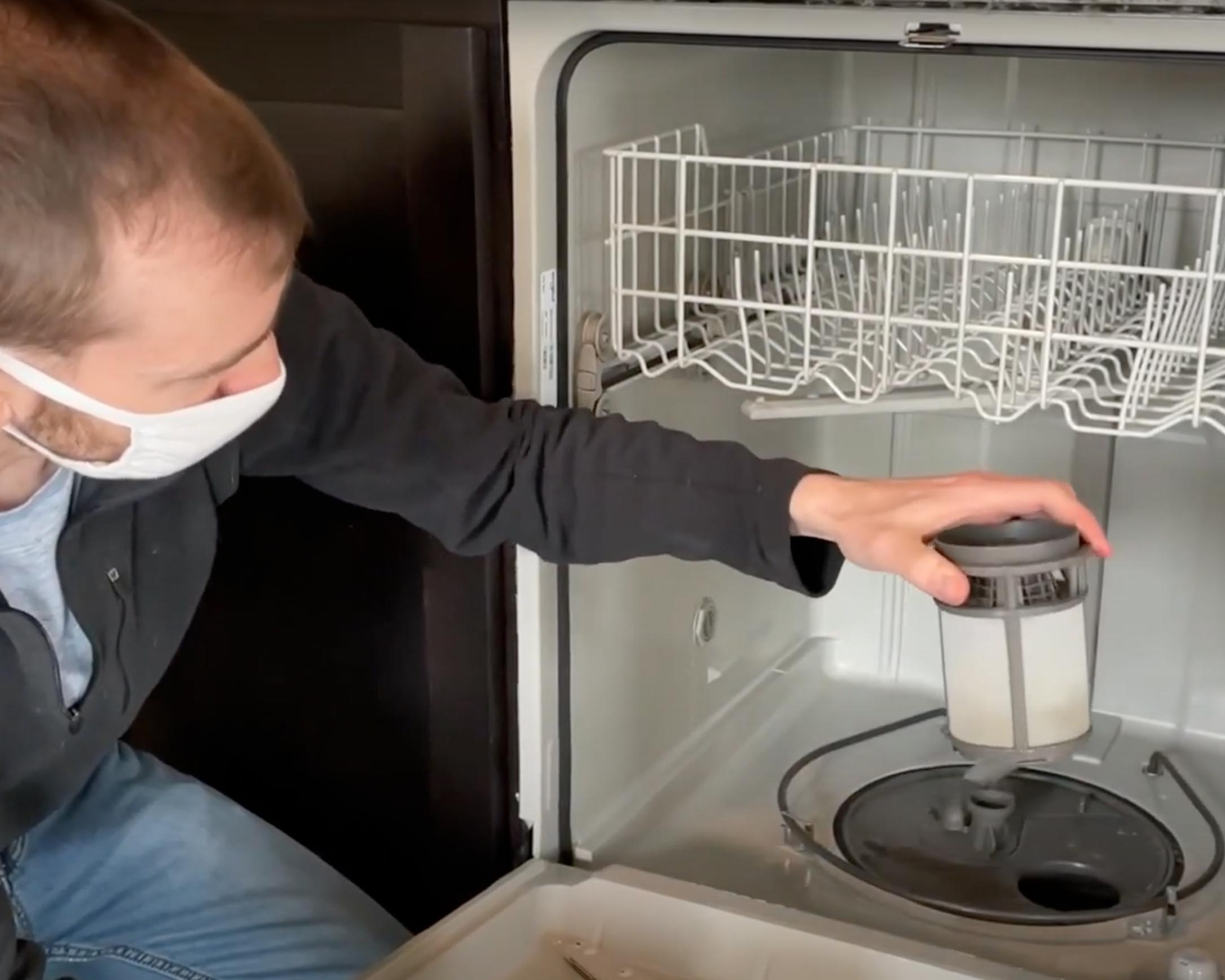 Home Repair 101 How to Clean Your Dishwasher Filters Habitat