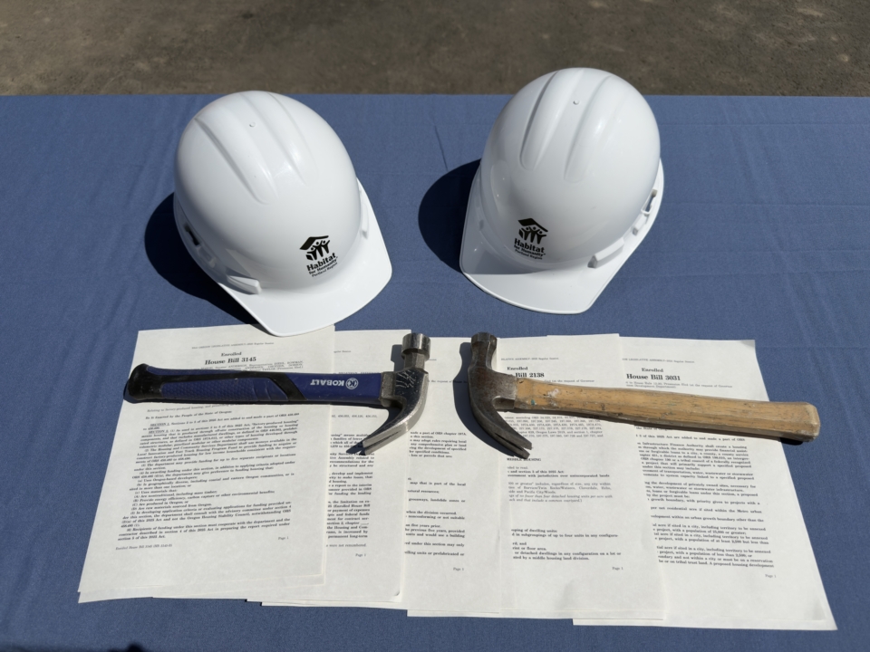 Gov. Kotek signed five bills at Habitat community