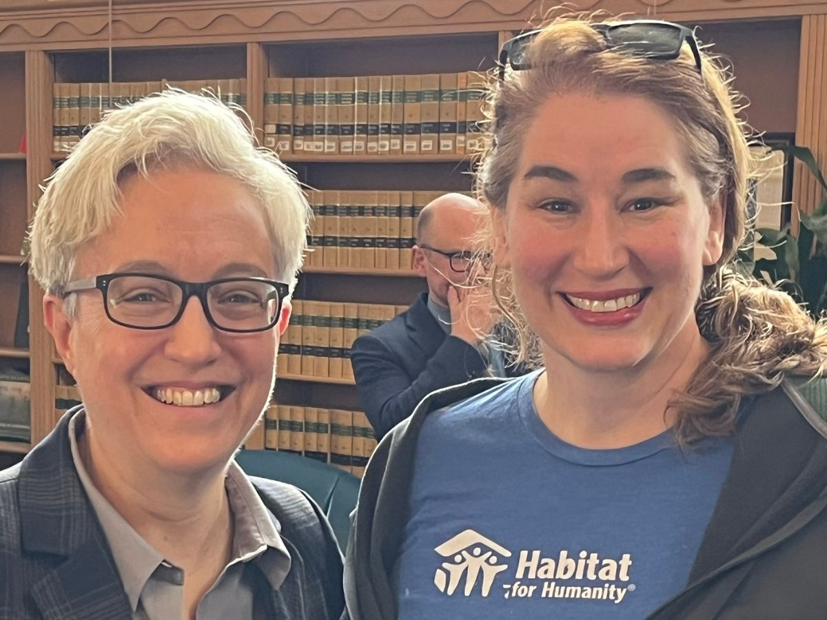 Gov Kotek and Ellen in Salem March 2025