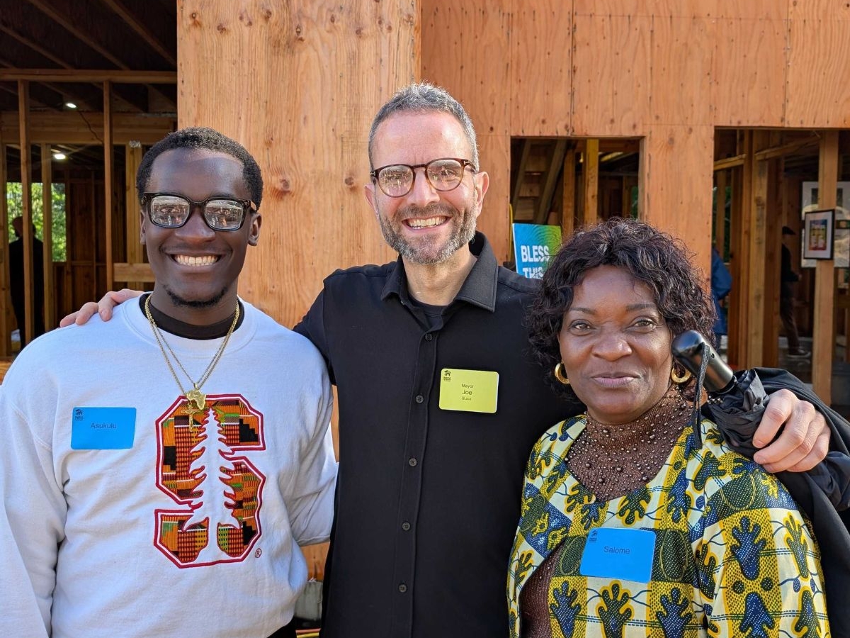 Salome with son and LO mayor Oct 2025